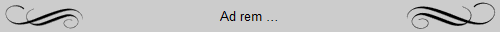 Ad rem �